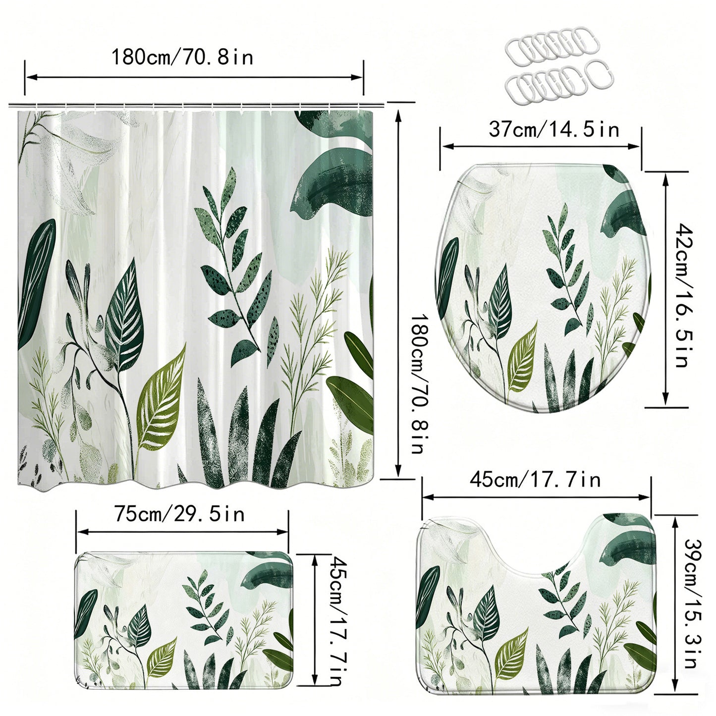 Badezimmer Zubehör Set Brehn