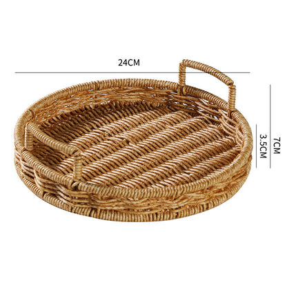 Handgefertigter Rattan Aufbewahrungskorb Brehn