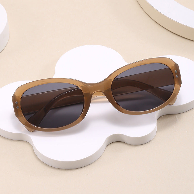 Damen elegante Oversized-Sonnenbrille mit schützendem UV-Schutz Brehn