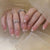 Elegante French Tip Aufklebenägel Brehn 1789388962