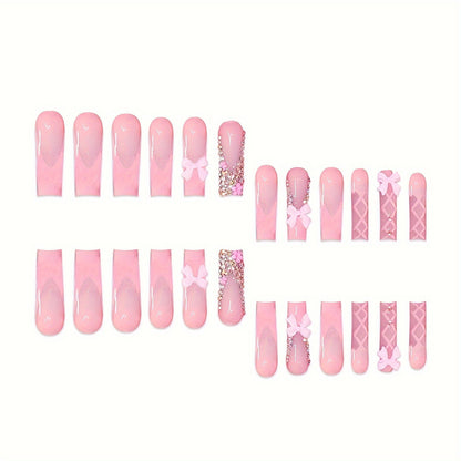 Dekorativer Press-On Nagelset Brehn