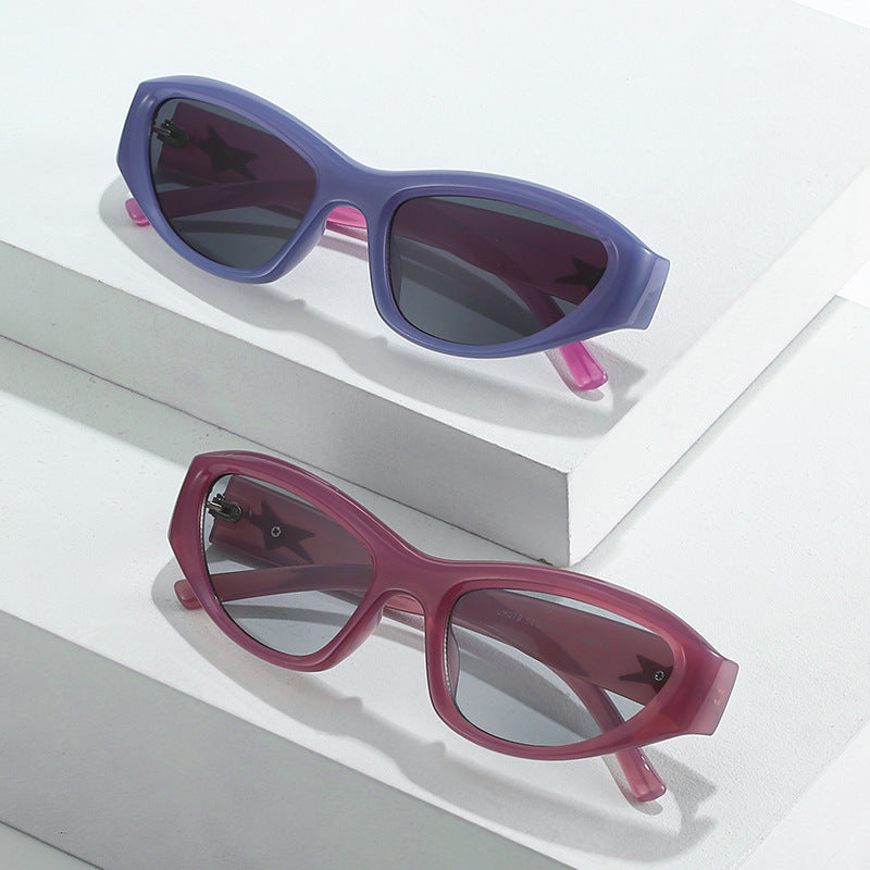 Retro-inspirierte Cat-Eye-Sonnenbrille Brehn