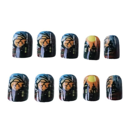 Halloween Kunstnagel-Set Brehn