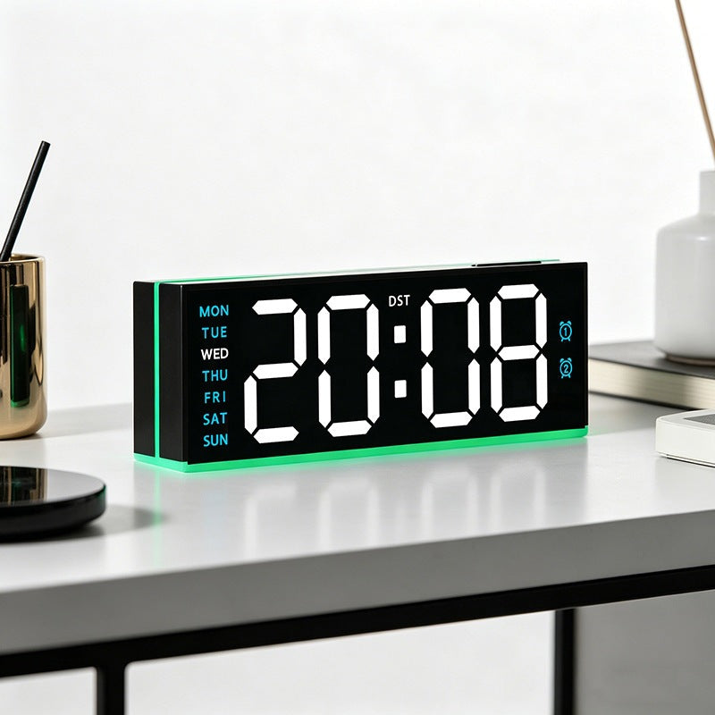 Digitaler Wecker mit Großem Led-Display und Dualer Alarmfunktion Brehn