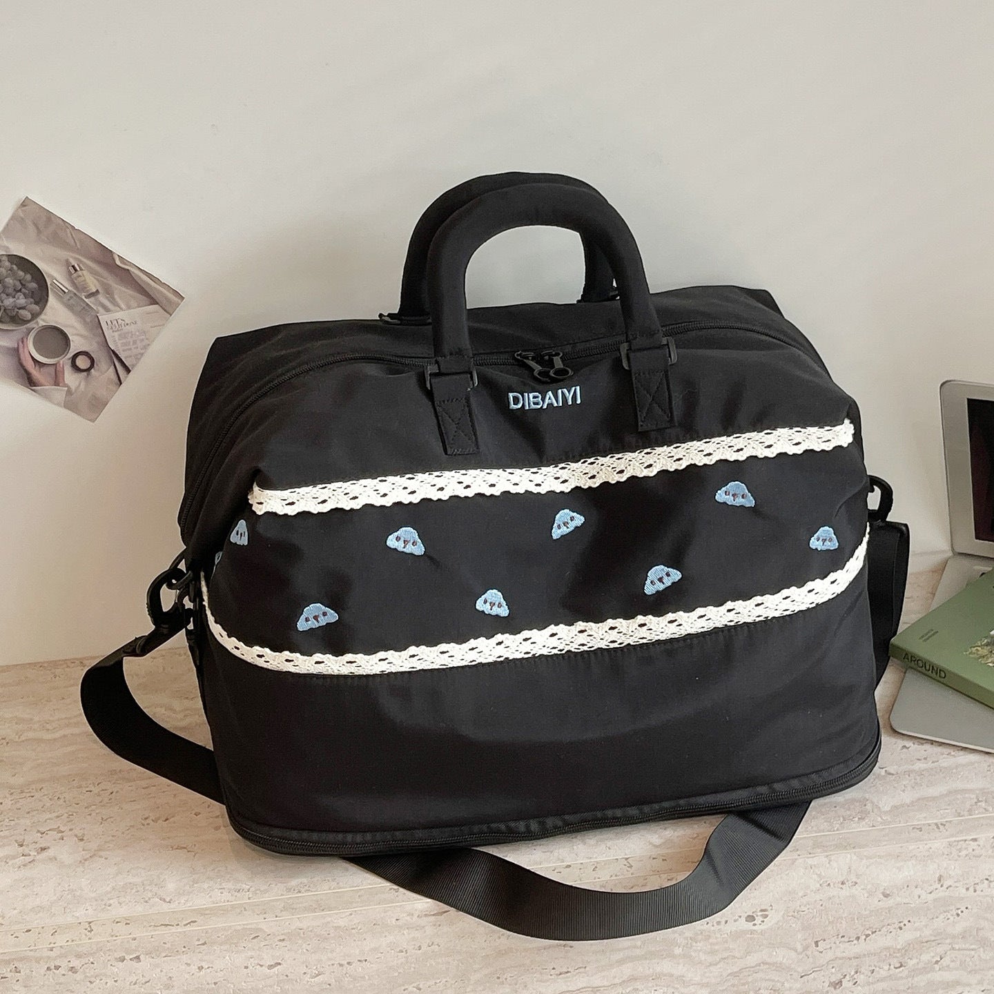 Mode Multi-Taschen Reise Duffle Brehn