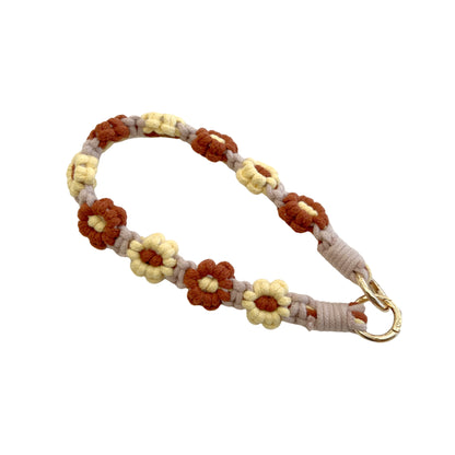 Blumenmuster Schlüsselanhänger Halter Brehn