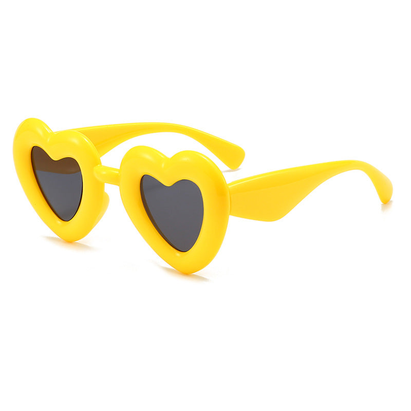 Damen Sonnenbrille im einzigartigen Herzdesign Brehn