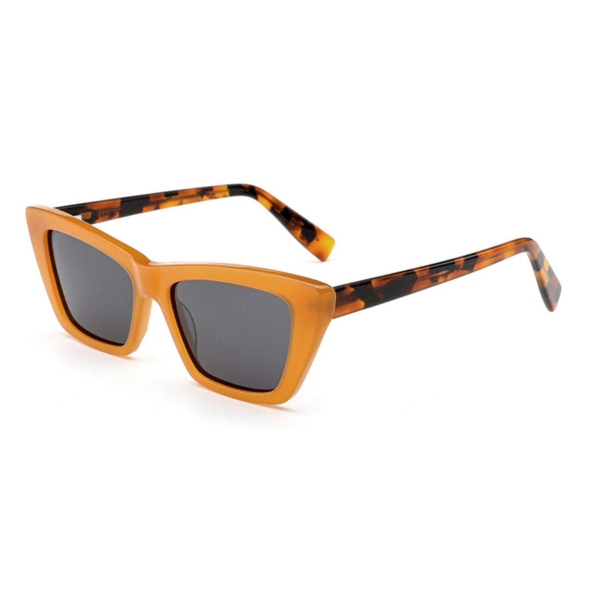 Damen Sonnenbrille im trendigen, geometrischen Design mit hochwertigem Kunststoffrahmen Brehn