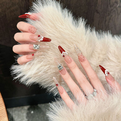 Künstlerisches Elegantes Press-On Nagelset