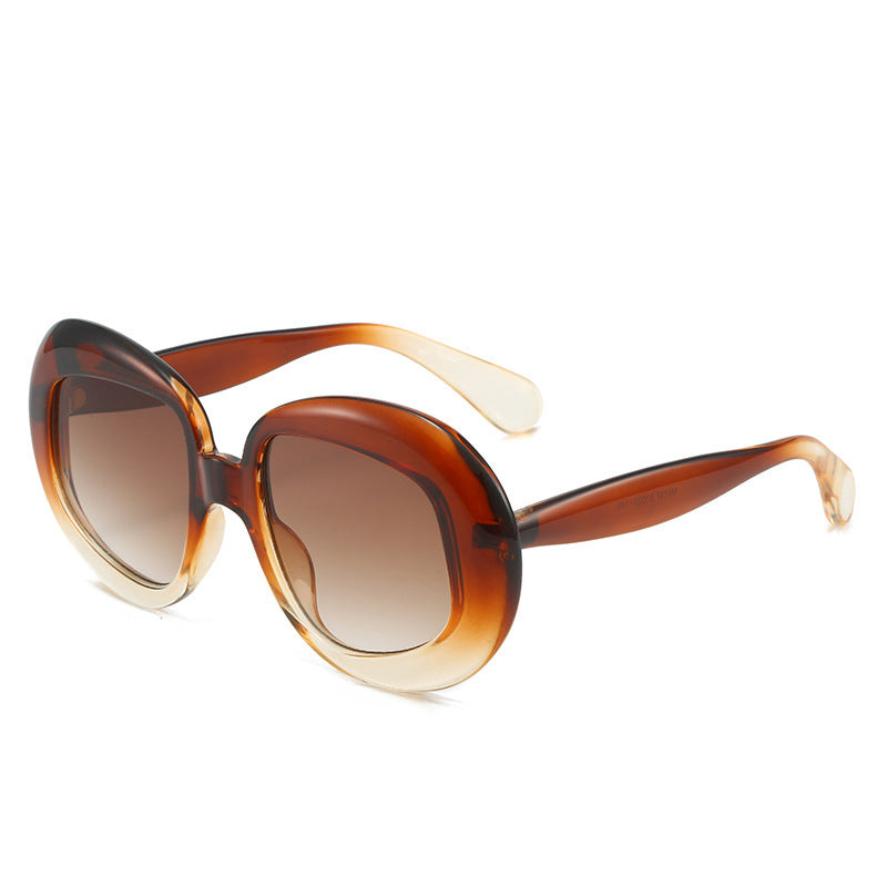 Vintage-inspirierte geometrische Rahmen-Sonnenbrille Brehn