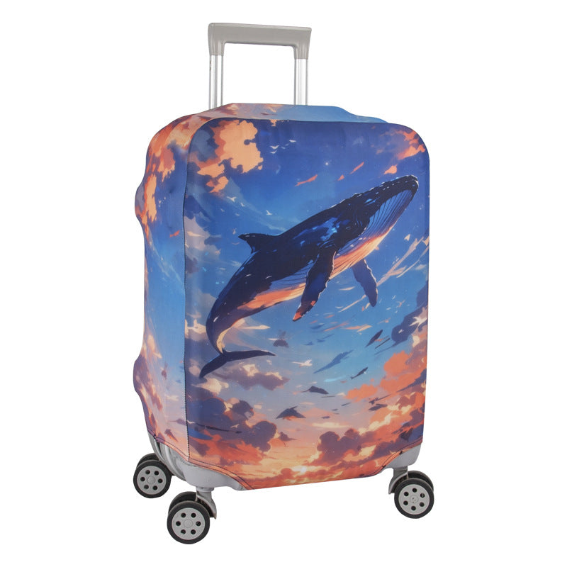 Damen Hartschalenreisekoffer mit farbenfrohem Mexiko-Design Brehn