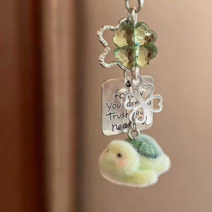 Inspirierende Schildkröte Charm Schlüsselanhänger Brehn