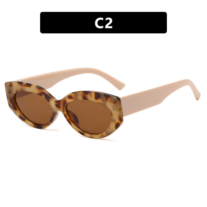 Damen Cat-Eye Sonnenbrille im stilvollen Kunststoffdesign Brehn