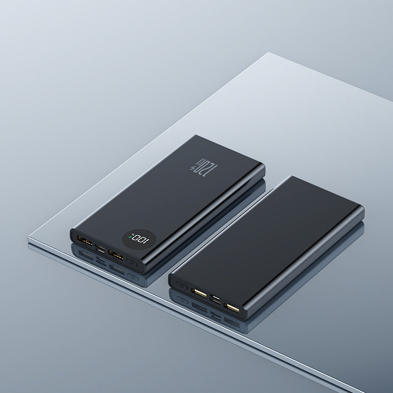 Hochleistungs-Quick Charge Powerbank mit Digitaler Energieanzeige Brehn