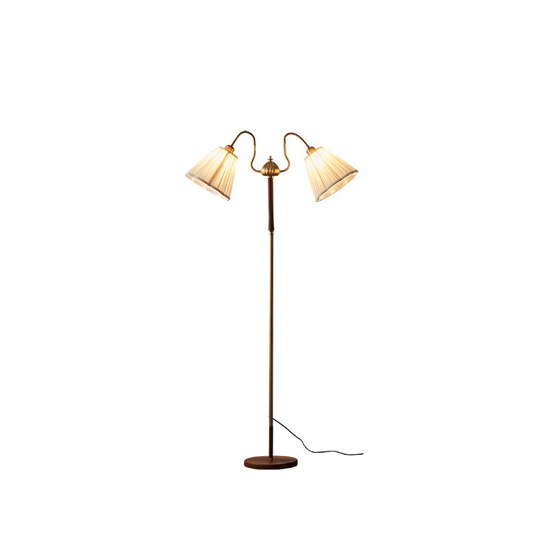 Klassische Doppelshade Stehlampe
