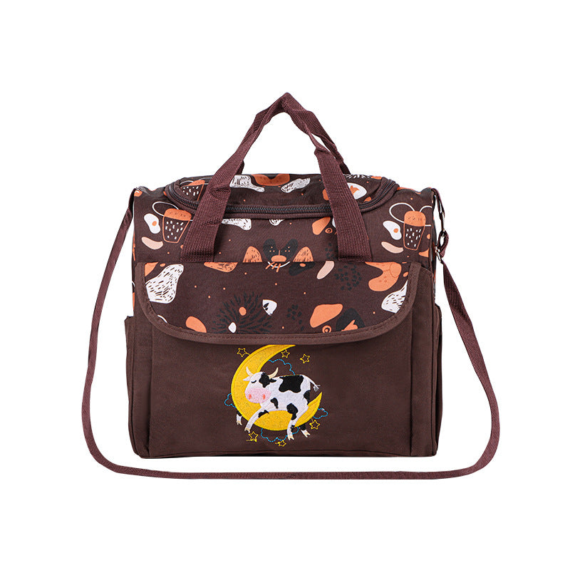 Multifunktionale Wickeltasche mit Integrierter Wickelauflage Brehn