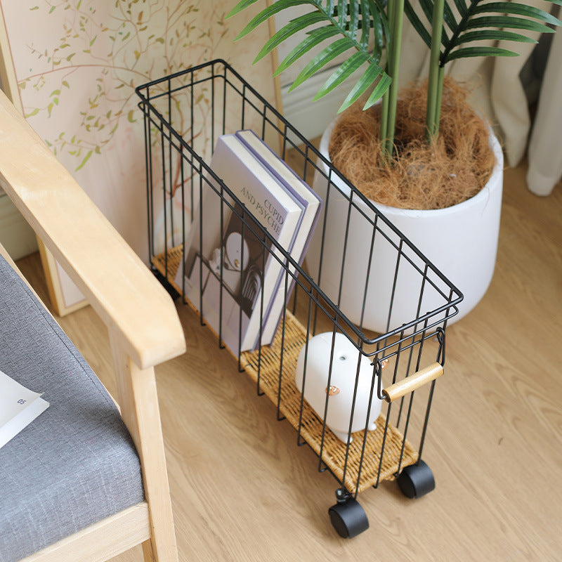 Unisex Moderner Aufbewahrungskorb mit Rollen Brehn