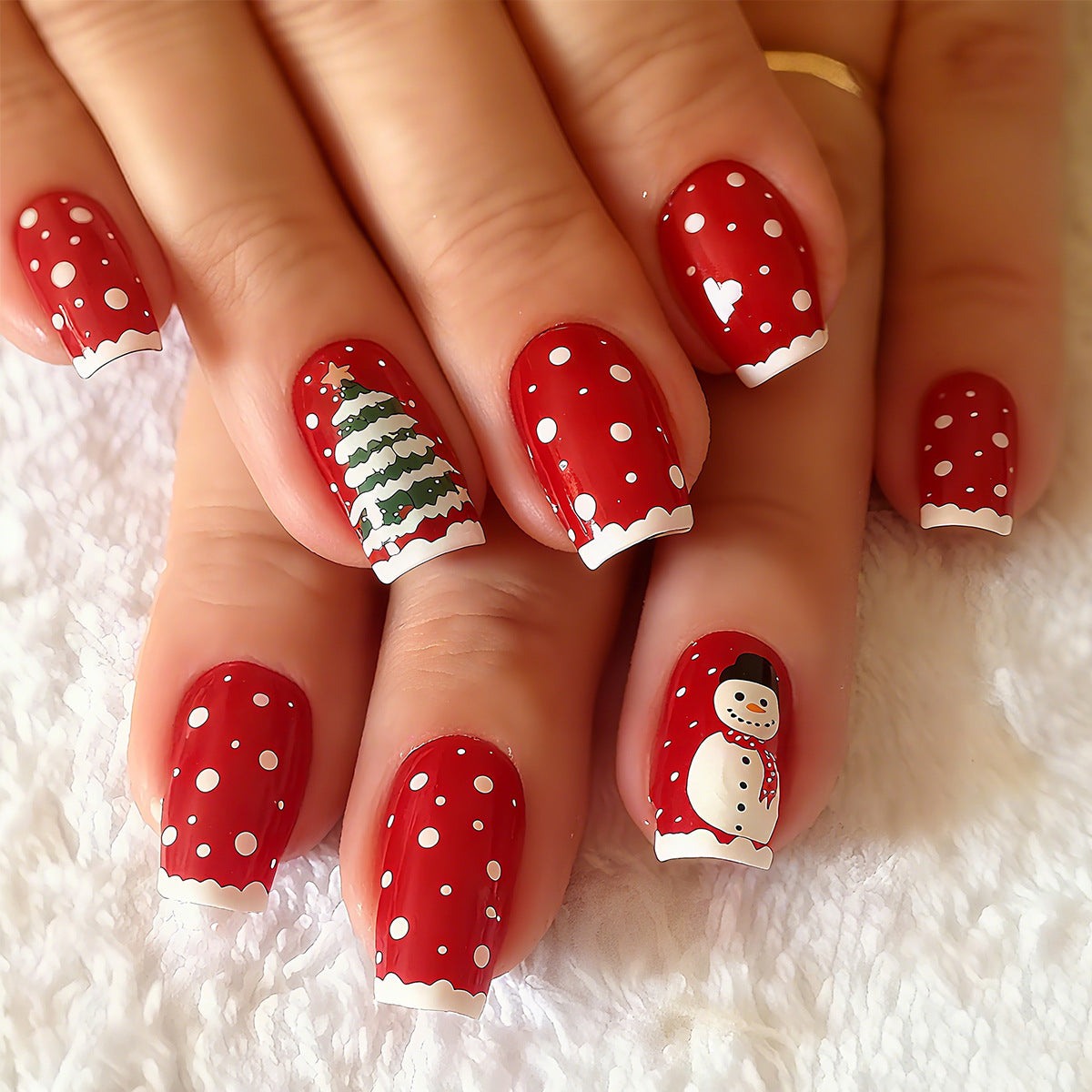 Festliches Nageldesign Brehn