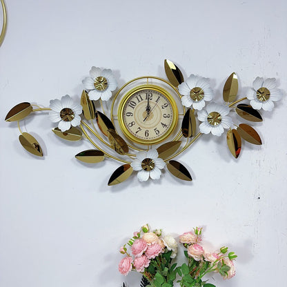 Floral Wanduhr Kunst Decor Brehn