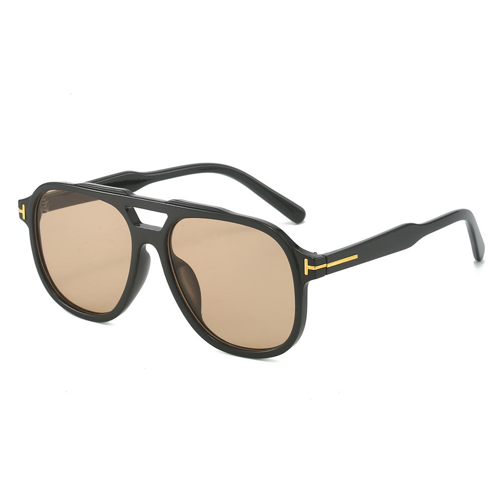 Retro-inspirierte Übergroße Sonnenbrille Brehn