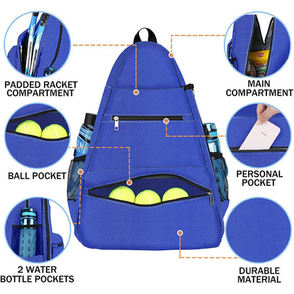 Tennis Schläger Aufbewahrungsrucksack Brehn