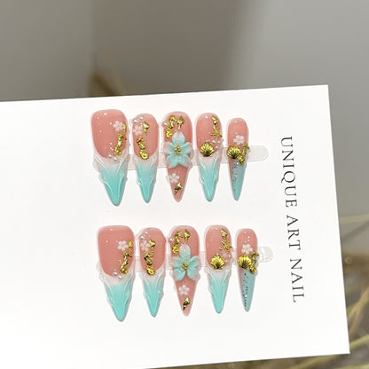 Dekoratives Press-On Nagelset