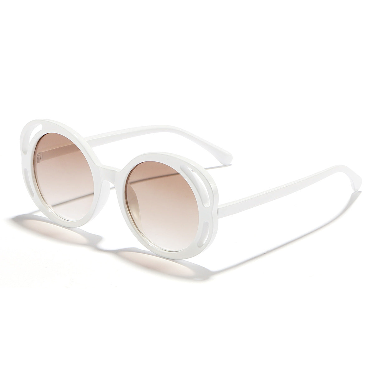 Damen modische Sonnenbrille mit komfortablem, runden Design Brehn