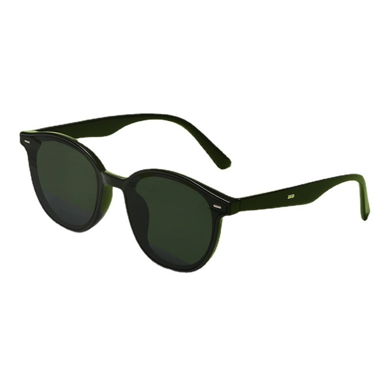 Damen Modische Sonnenbrille mit trendigem, rundem Rahmen und UV-Schutz Brehn