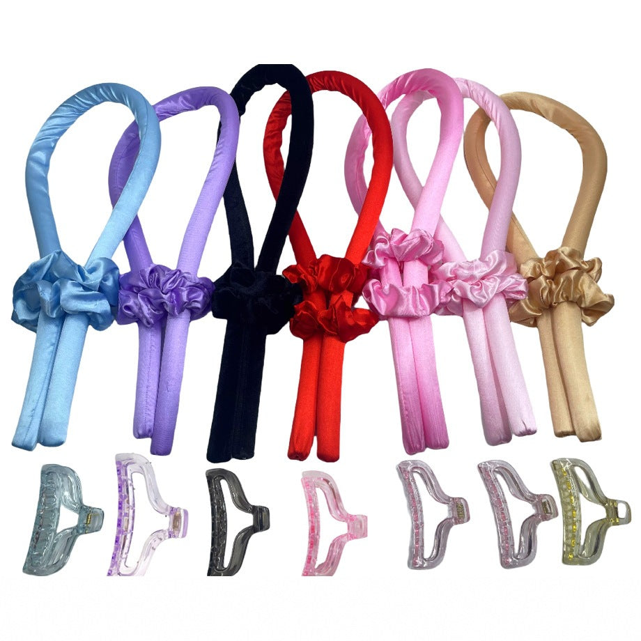 Satin-Haar-Wickel-Set