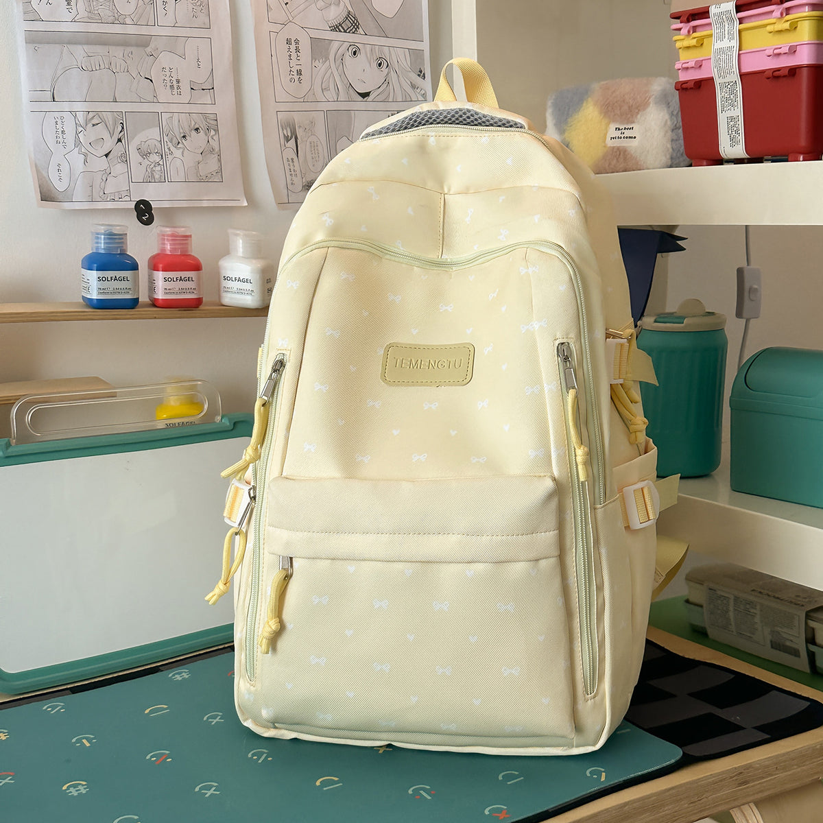 Stylischer Multifunktions-Schulrucksack Brehn