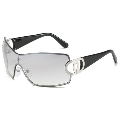 Stylische Chunky Quadratrahmen Sonnenbrillen Brehn