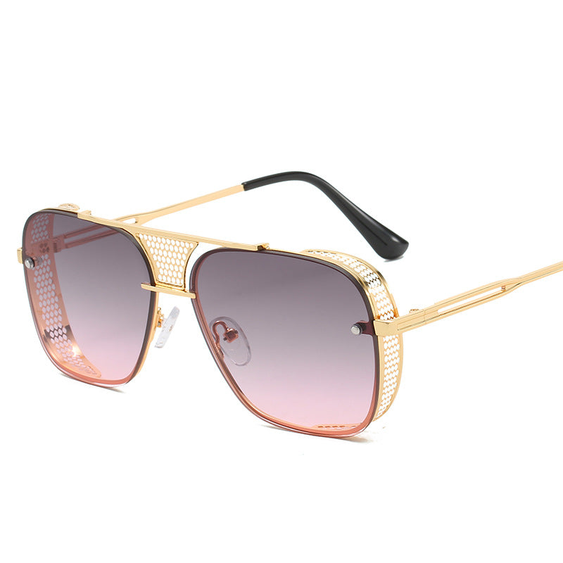 Damen modische Sport-Sonnenbrille mit Netzrahmen Brehn