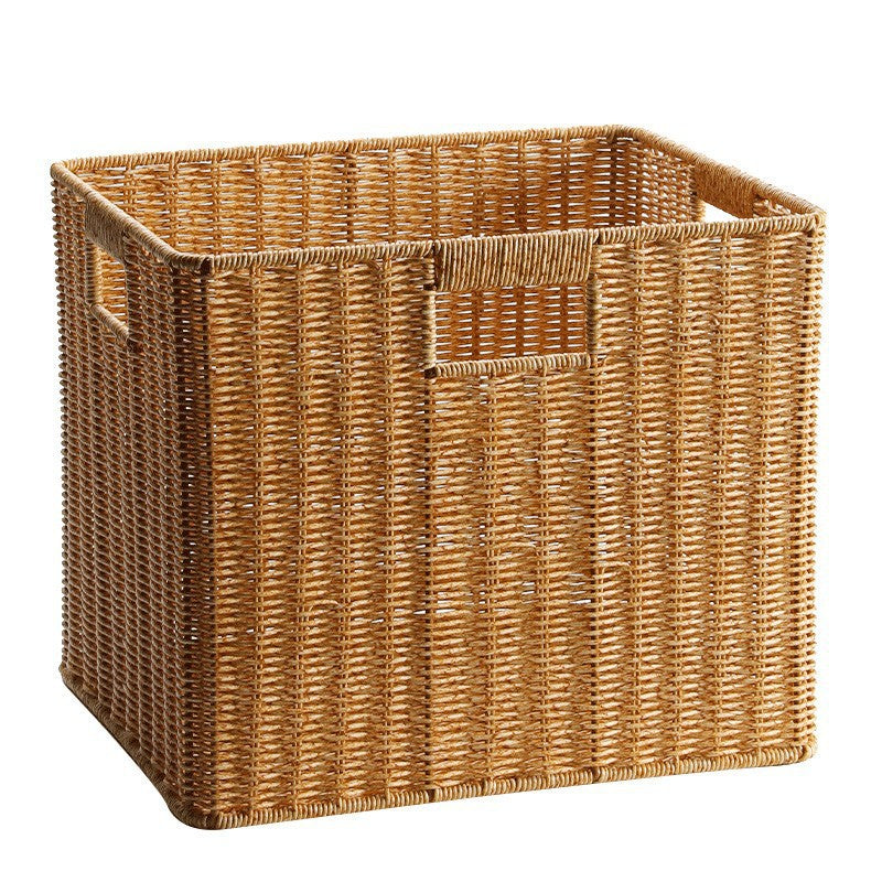Aufbewahrungskorb aus natürlichem Rattan