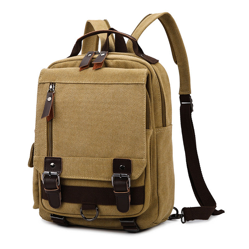 Vielseitige Canvas Messenger Bag Brehn