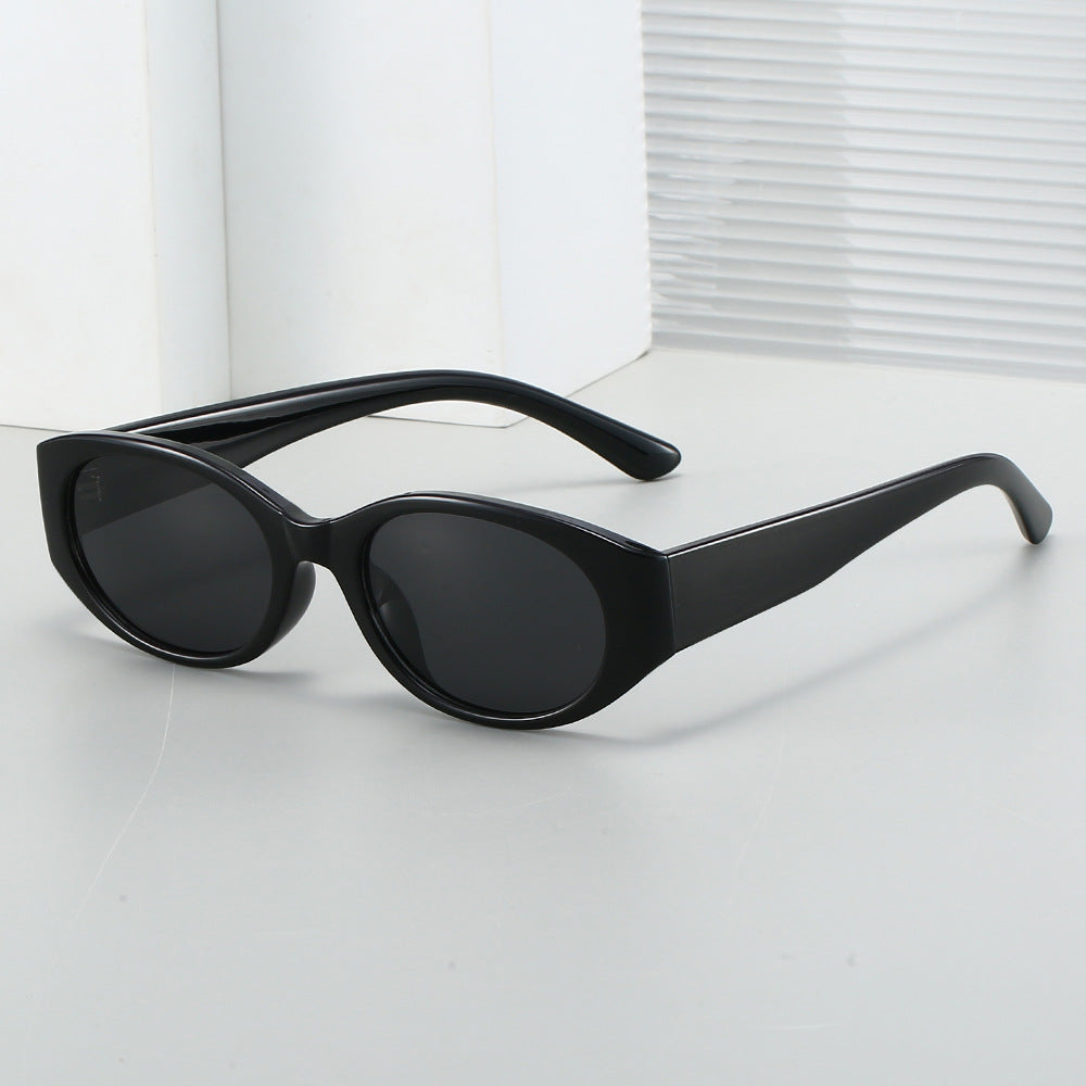 Damen modische Sonnenbrille mit geschwungenem Design und eleganter Form Brehn
