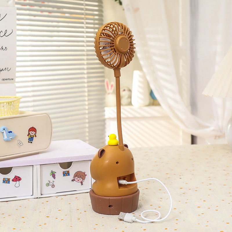 Frauen Tragbarer Mini Ventilator im niedlichen Bären Design Brehn