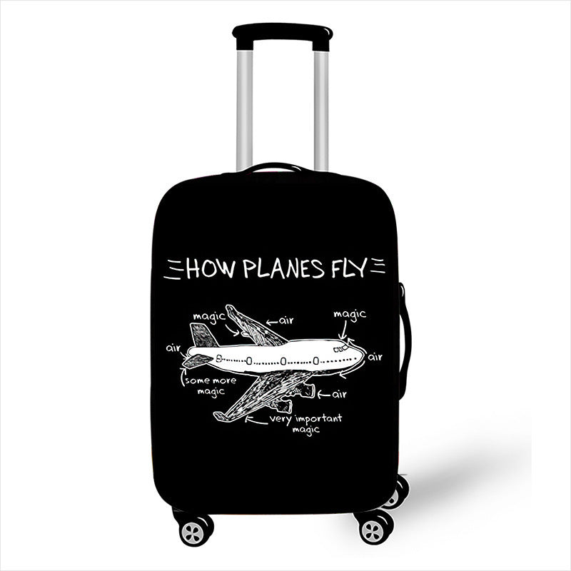 Herren Hartschalenreisekoffer mit exklusivem Flugzeugdesign Brehn