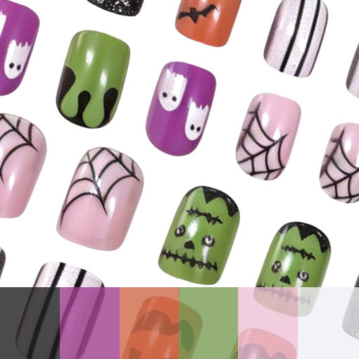 Halloween-Themen Dekorative Nagelkunst Brehn