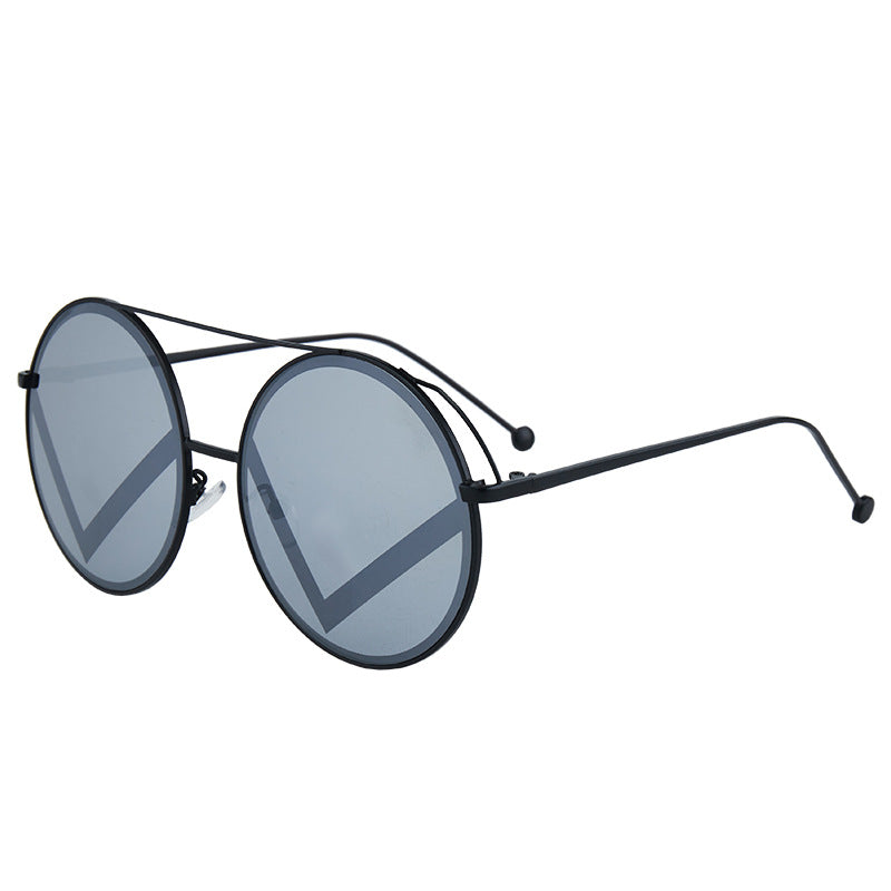 Damen modische runde Sonnenbrille Brehn
