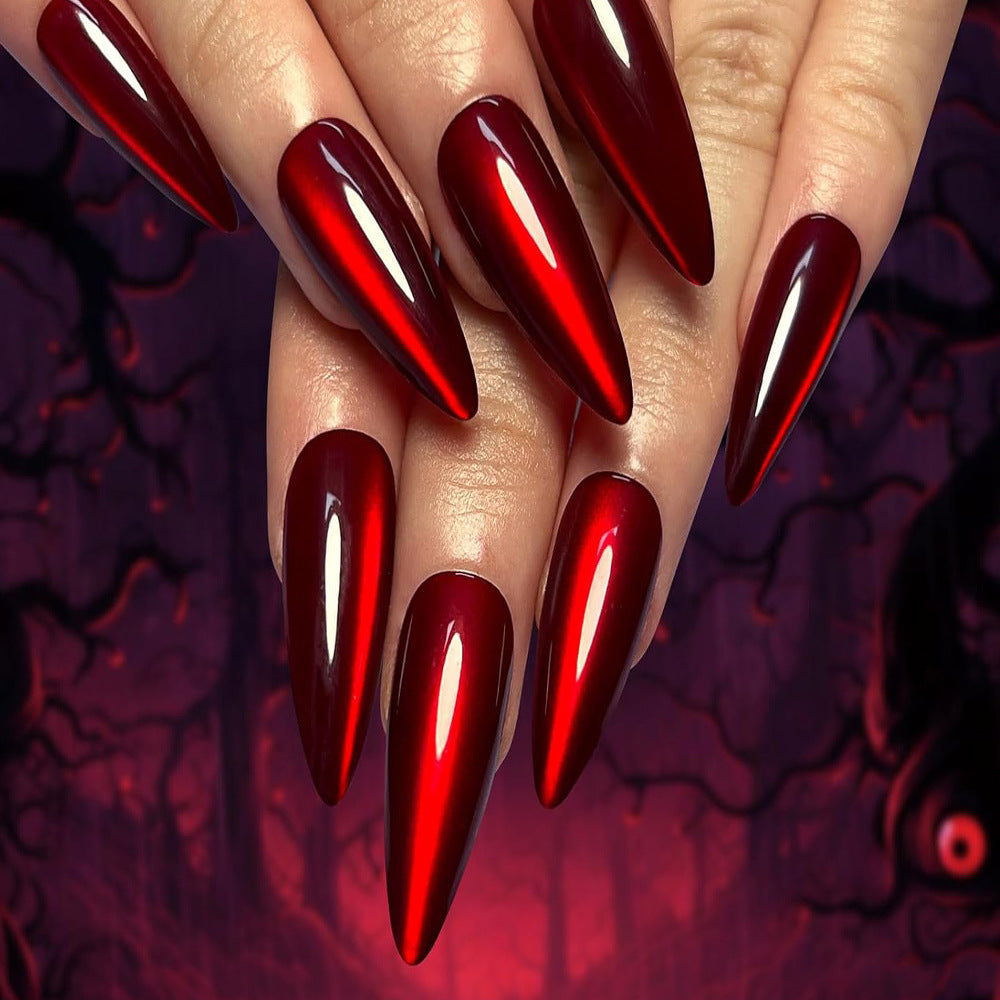 Premium Glänzende Stiletto Falschnagel Kollektion Brehn