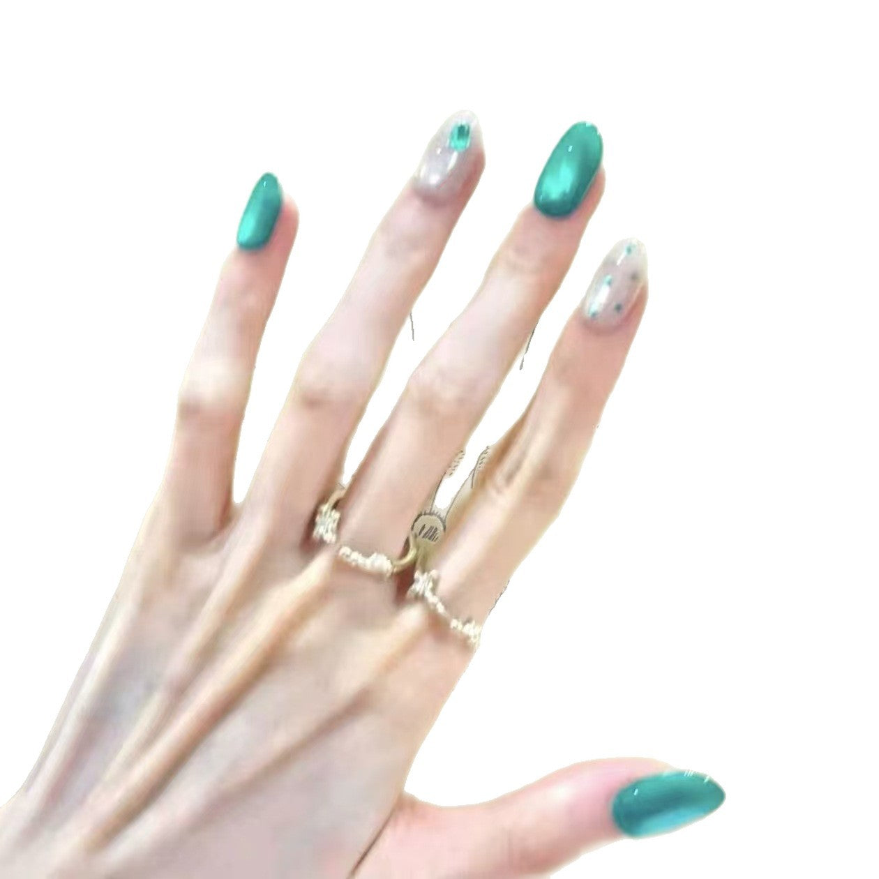 Stylisches Press-On Nail Art Set Brehn
