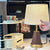 Künstlerische moderne Tischlampe