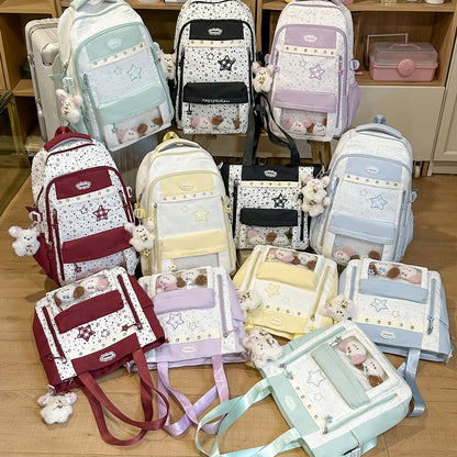 Transparente Taschen-Rucksack Brehn