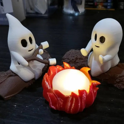 Kreatives Ghost Campfire Figuren Set Brehn