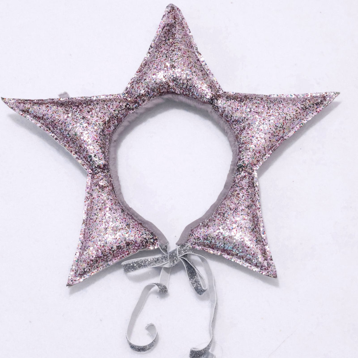 Gepolstertes Glitzerstern-Kostüm-Haarteil