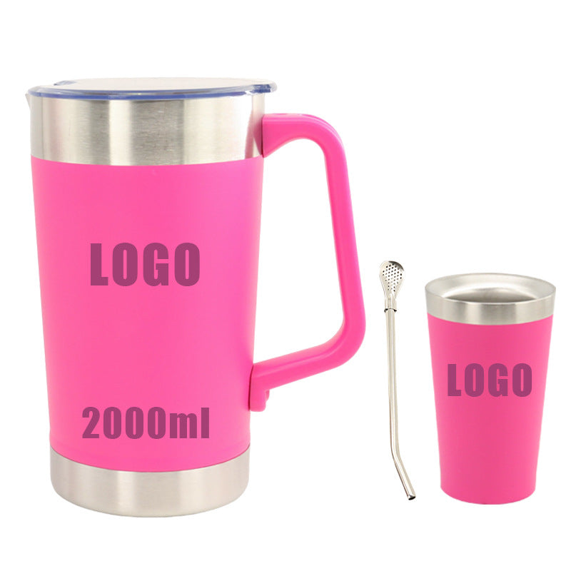 Damen Isolierter Kaffeebecher mit ergonomischem Griff Brehn