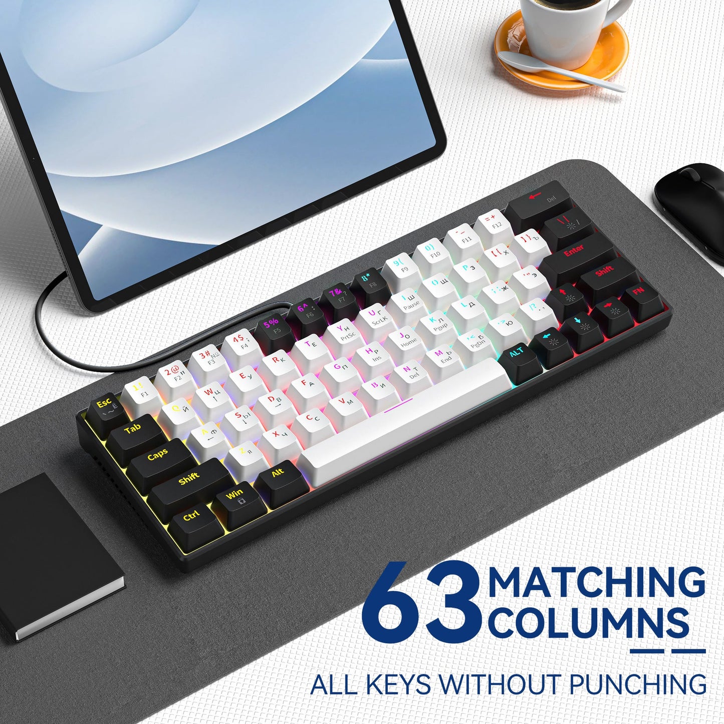 Mechanische Gaming-Tastatur Brehn