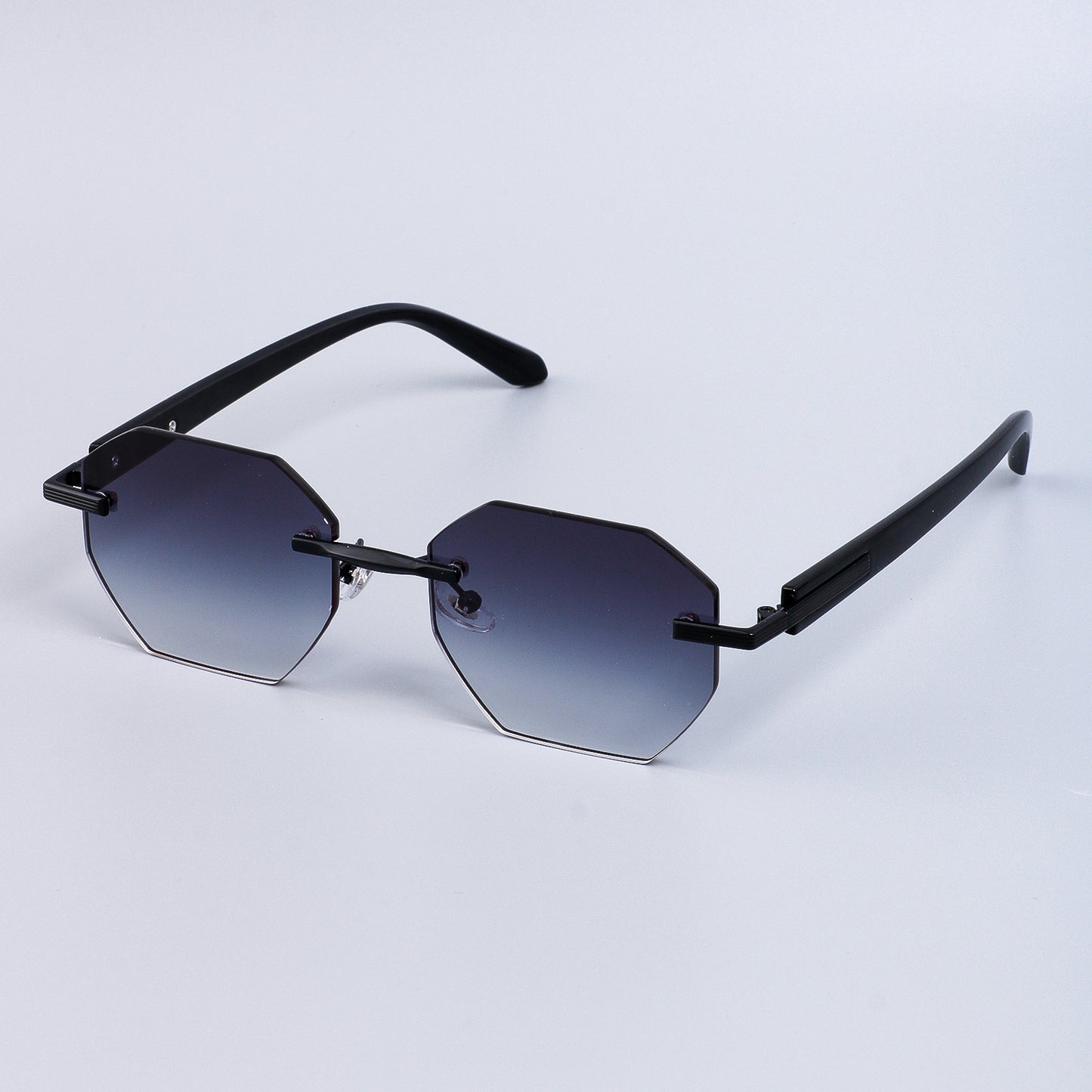 Damen stilvolle Sonnenbrille im modischen Achtkant-Design mit hochwertigem Rahmen Brehn