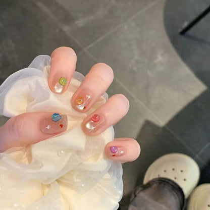 Verspielte Kunst Nagelspitzen