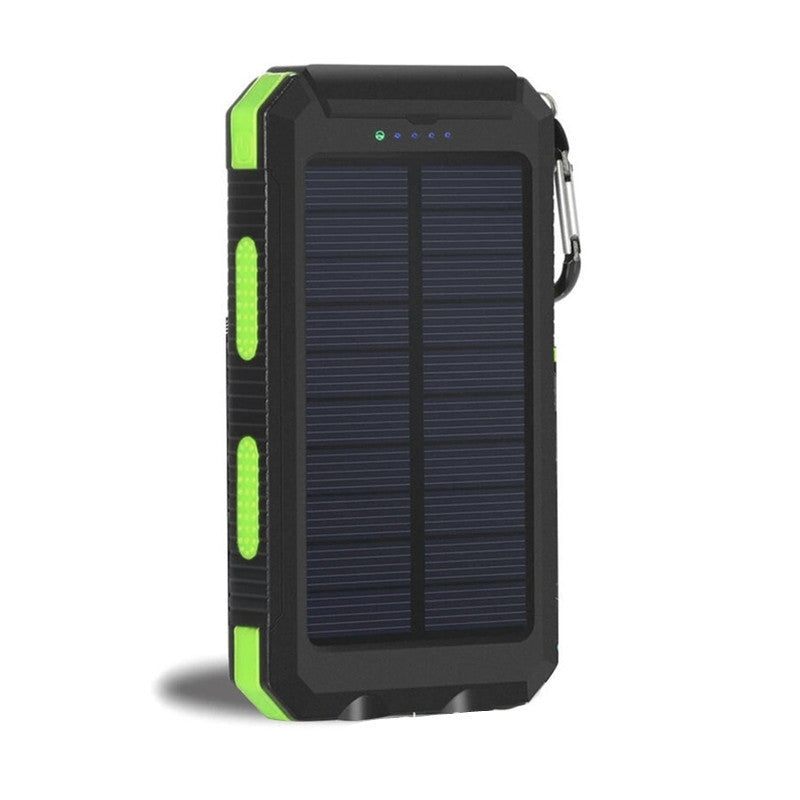 Solarbetriebene Powerbank mit hoher Kapazität und stoßfestem Design Brehn